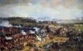 The Battle of Waterloo The British Squares Receiving the Charge of the French Cuirassiers by Henri Felix Emmanuel Philippoteaux Military War